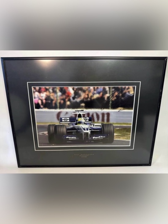 Formula 1 Other - Signed F1 Ralf Schumacher Williams BMW Framed Photo – Hungary 2002